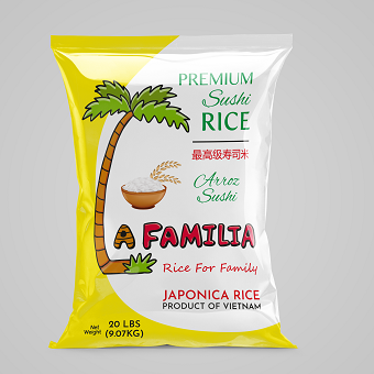 Vietnam Japonica Rice brand 